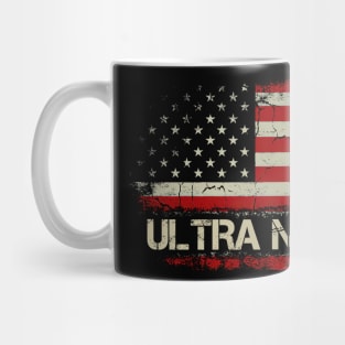 Ultra Maga Conservative Us Flag Anti liberal Mug